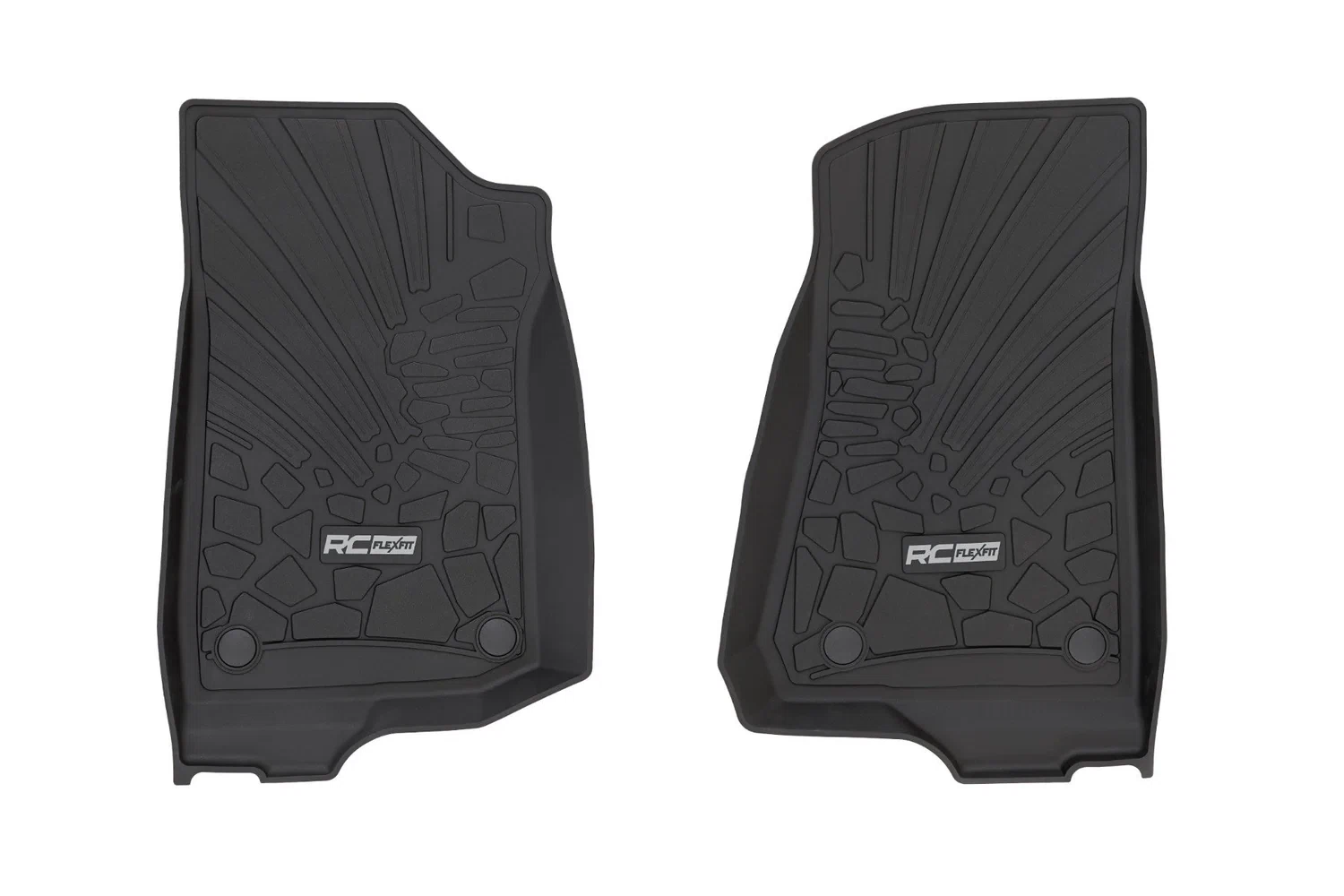 2019-2024 Jeep Wrangler Flex Fit Floor Mats FF-6011